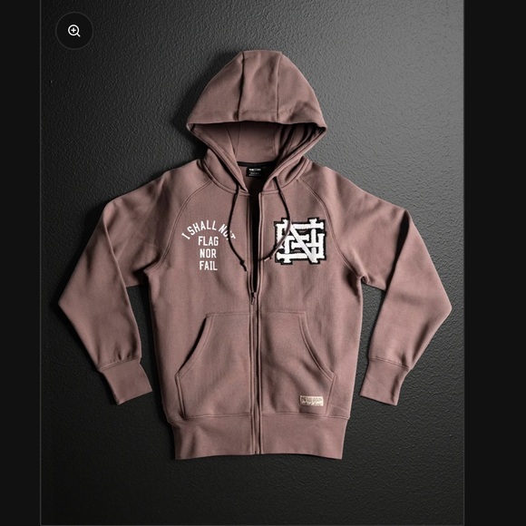 flag nor fail Other - Brown Flag Nor Fail Zip-Up Hoodie